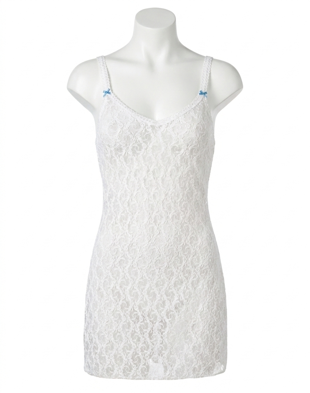 NEW WACOAL lace kiss chemise in white